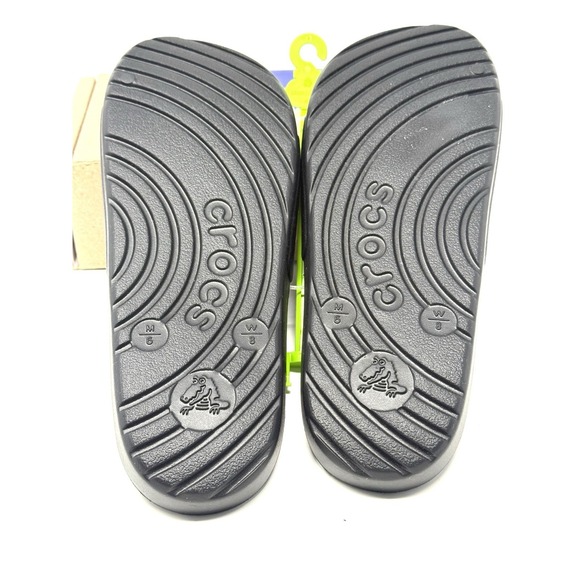NWT Crocs Black‎ Slide 210088-001 Unisex Men's Size 6/Women's Size 8 - Picture 2 of 4